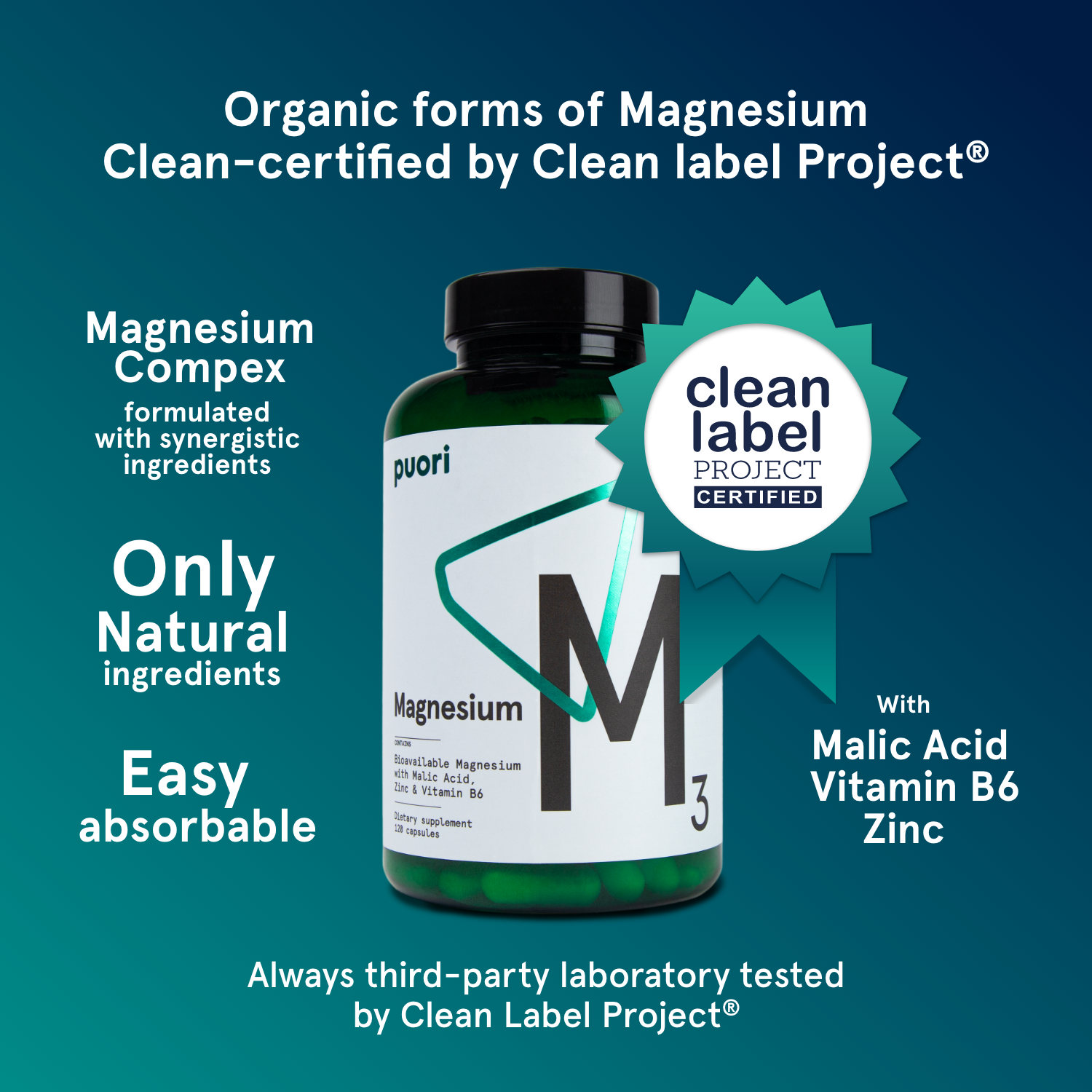 M3 - High Quality Organic Magnesium