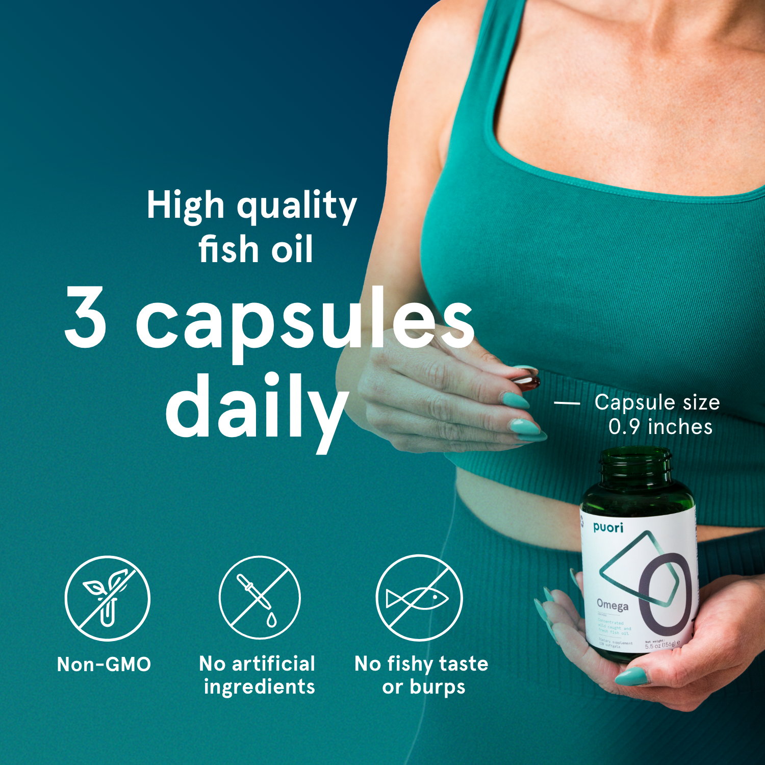 O3 - Ultra Pure Fish Oil Capsules