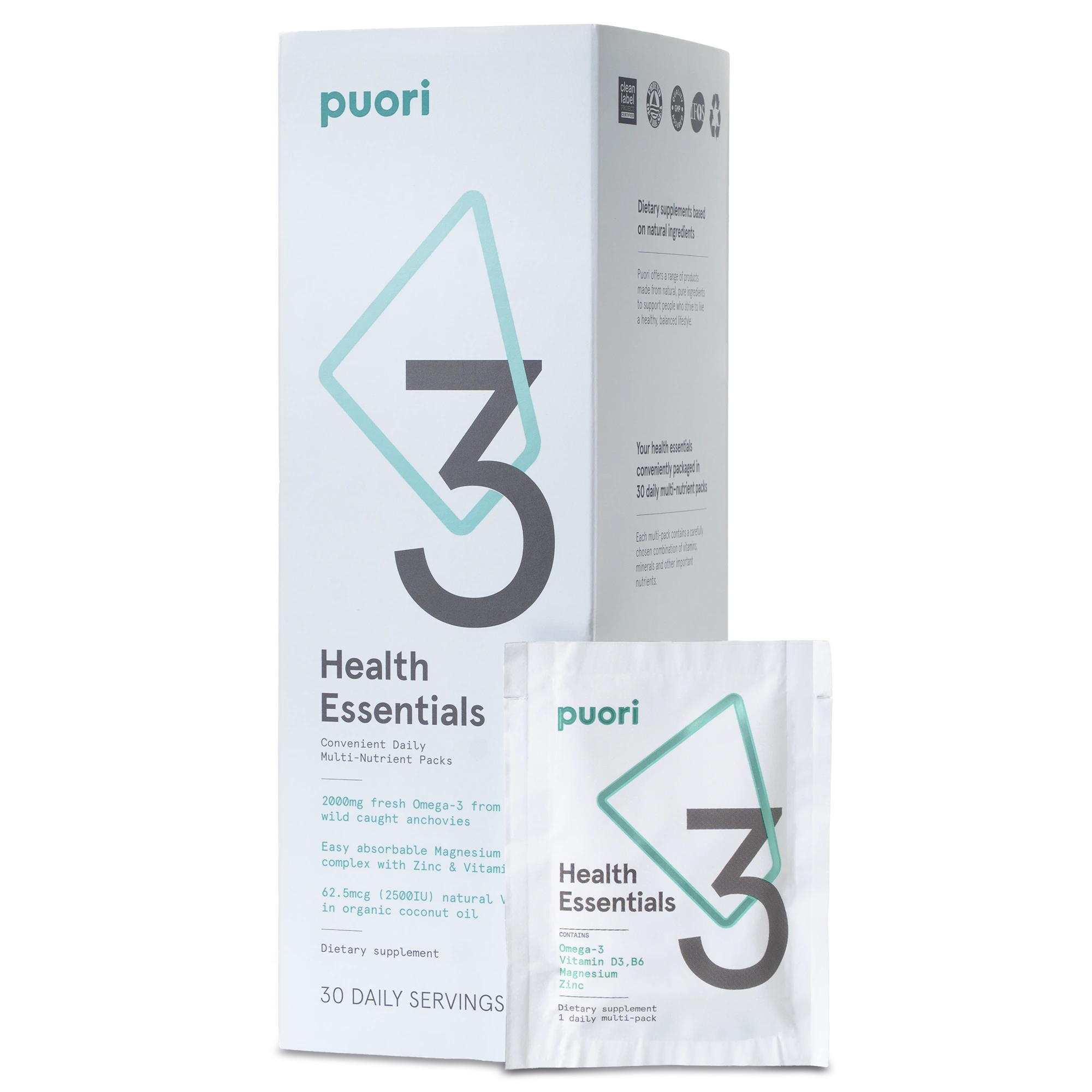 P3 - Health Essentials Sachets (O3, M3, D3)